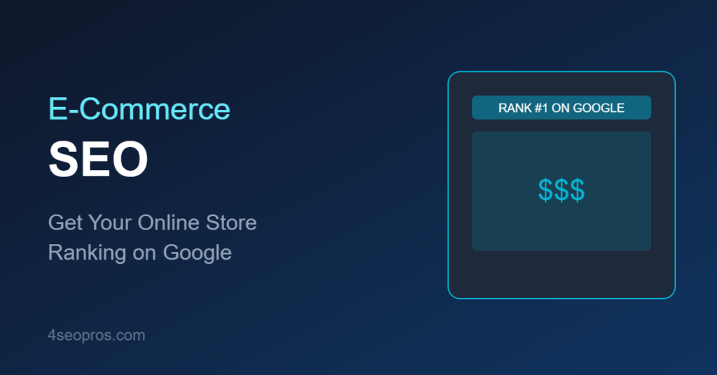 Ecommerce SEO Rank on Google