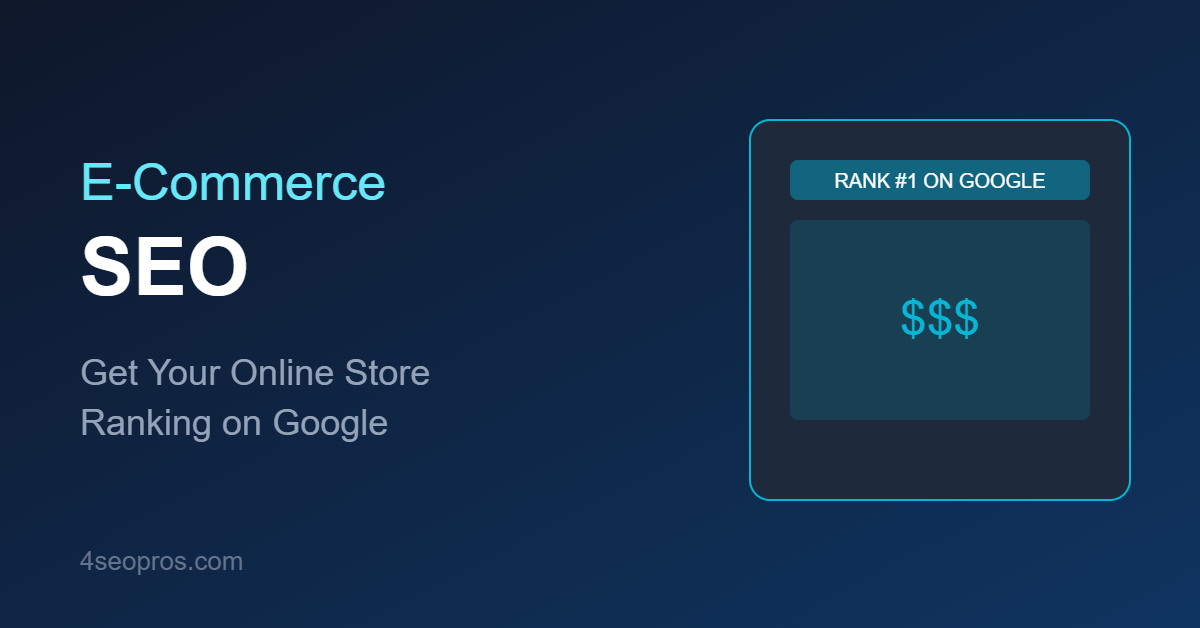 Ecommerce SEO Rank on Google